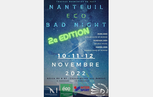 Tournoi Eco Bad Nignt 2nde édition