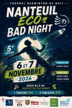 Tournoi EcoBadNight 2026