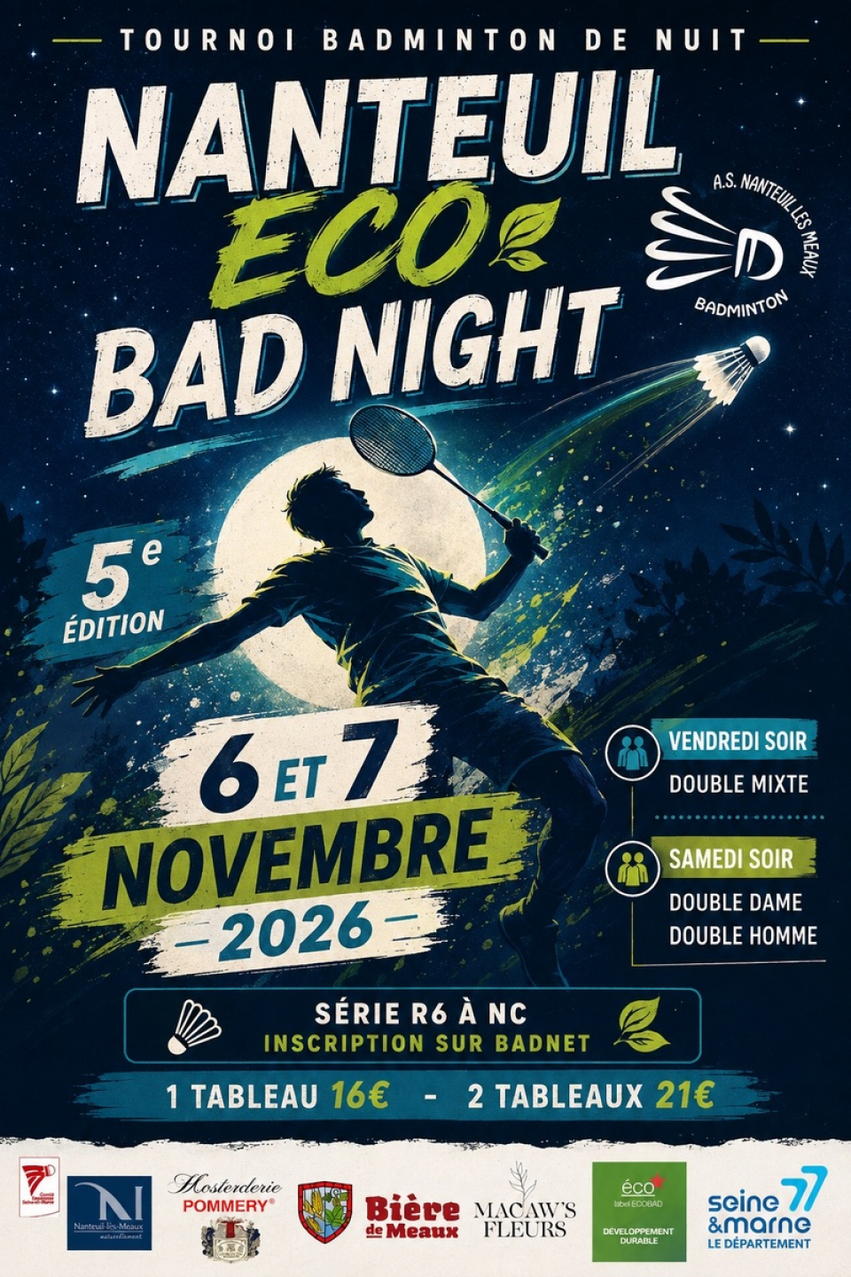 Tournoi EcoBadNight 2026