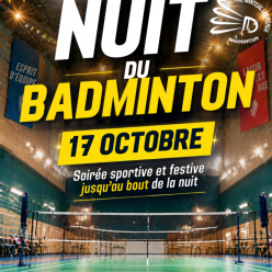 Nuit du badminton 2026